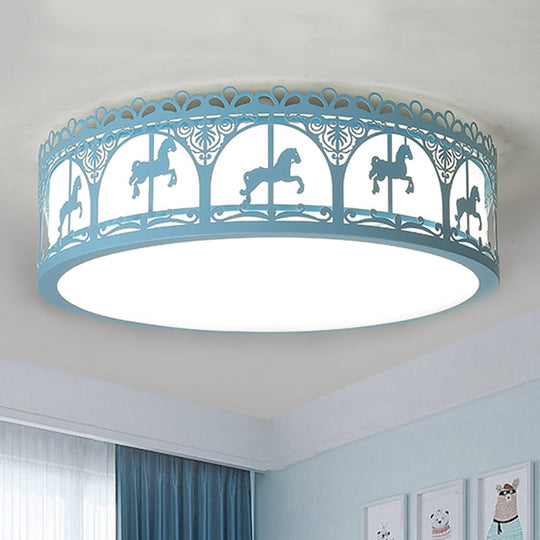 Modern Acrylic Flush Mount Ceiling Light: Perfect For Kid’s Bedroom