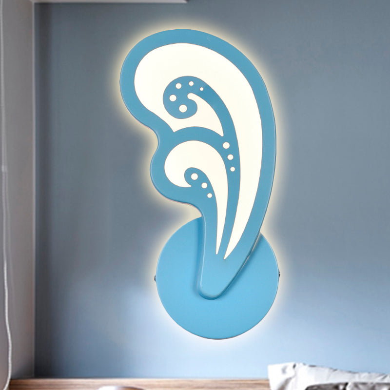 Candy Colored Cartoon Sconce Lamp For Childs Bedroom Stair Wall