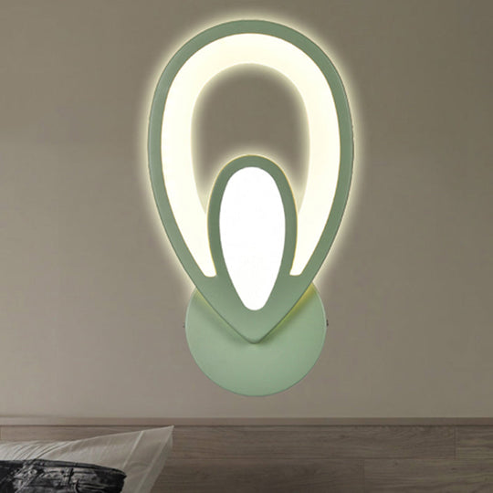 Candy Colored Cartoon Sconce Lamp For Childs Bedroom Stair Wall