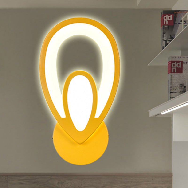 Candy Colored Cartoon Sconce Lamp For Childs Bedroom Stair Wall