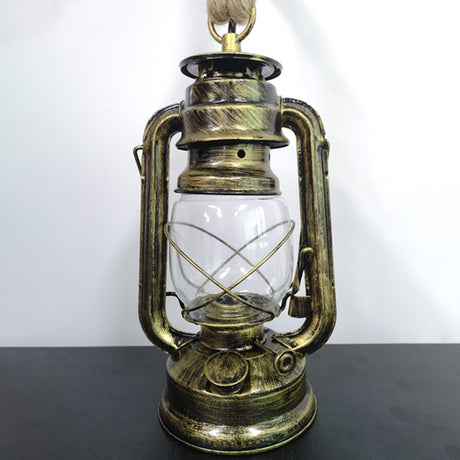 Industrial Vintage Hemp Rope Horse Lamp Chandelier For Restaurants - Metal Hanging Fixture