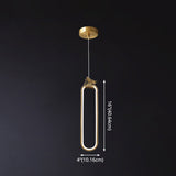Modern Bronze Led Small Pendant Light With Creative Ceiling Design