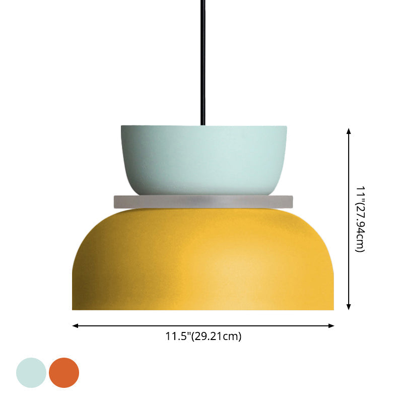 Modern Contemporary Pendant Lighting Colorful Macaron LED Hanging Light Fixture pendant Light