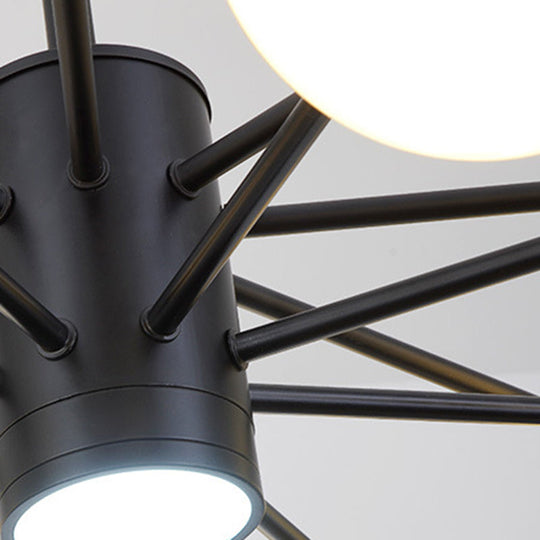 Contemporary Glass Chandelier Light For Living Room Ceiling