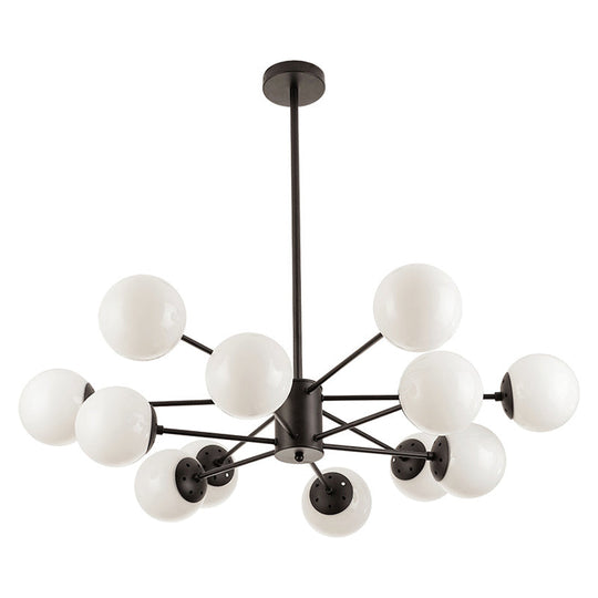 Contemporary Glass Chandelier Light For Living Room Ceiling