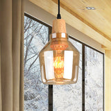 Modern Pendant Lamp With Amber Glass Shade - Barn/Disc/Trifle Hanging Light Kit 5.5/7.5/13 Wide /