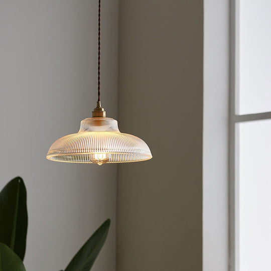 Vintage Prismatic Glass Pendant Lamp For Your Living Room