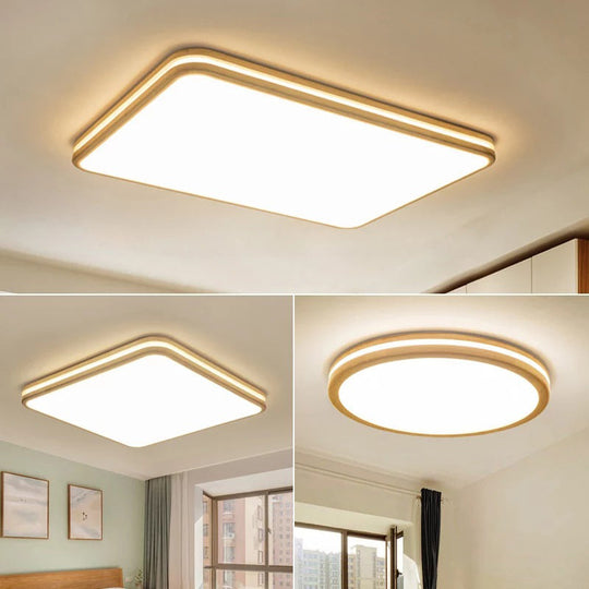 Ultra-Contemporary Integrated Led Semi Flush Ceiling Mount Chandelier For Bedroom