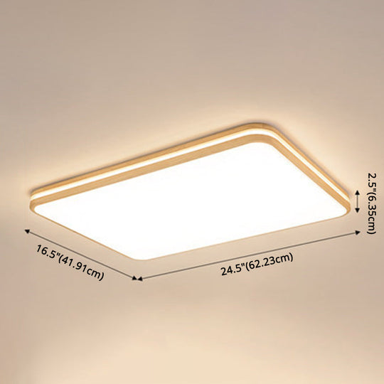 Ultra - Contemporary Integrated Led Semi Flush Ceiling Mount Chandelier For Bedroom