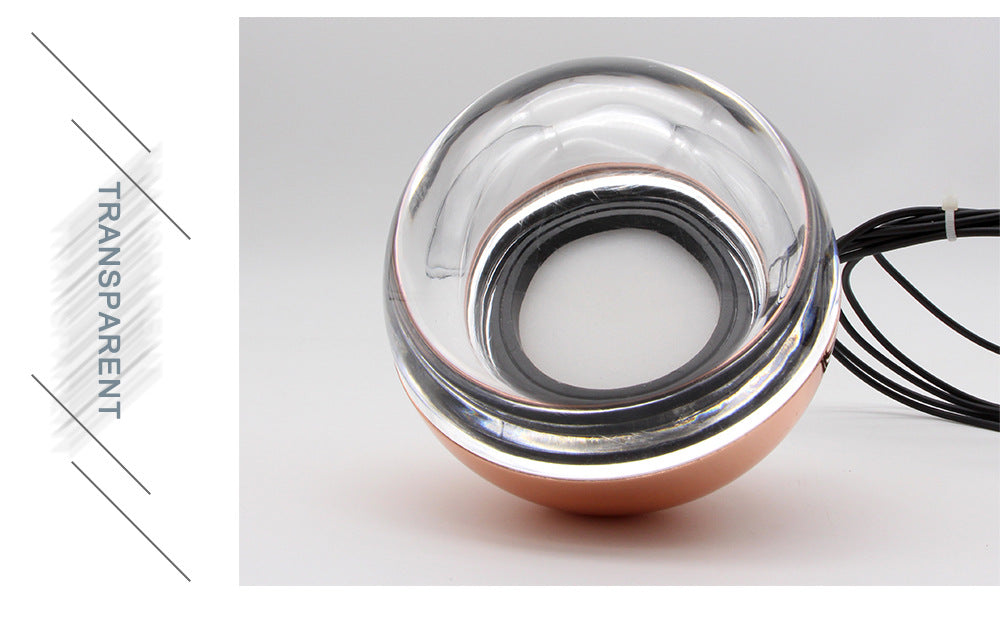 Sleek Crystal Glass Led Pendant Ceiling Light – A Global Simplicity For Bedside