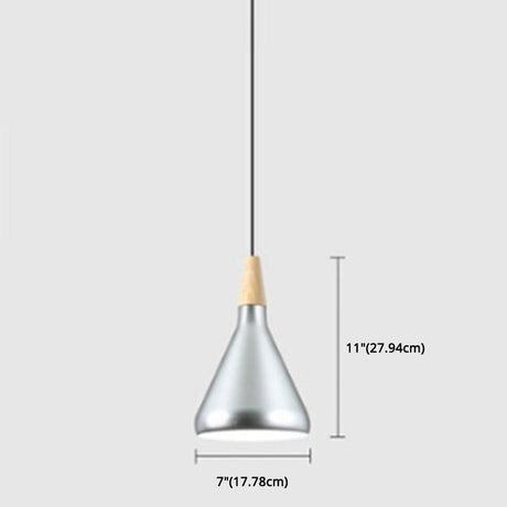 Simplicity Pendant Light: Nordic Macaroon Aluminum Lampshade | Multi Color Options Ideal 1-Light