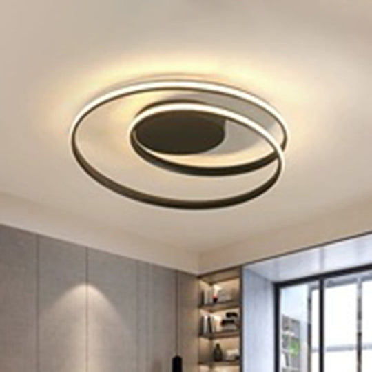 Modern Metal Led Circle Flush Mount Ceiling Light For Bedroom

Or

Sleek Bedroom - Design