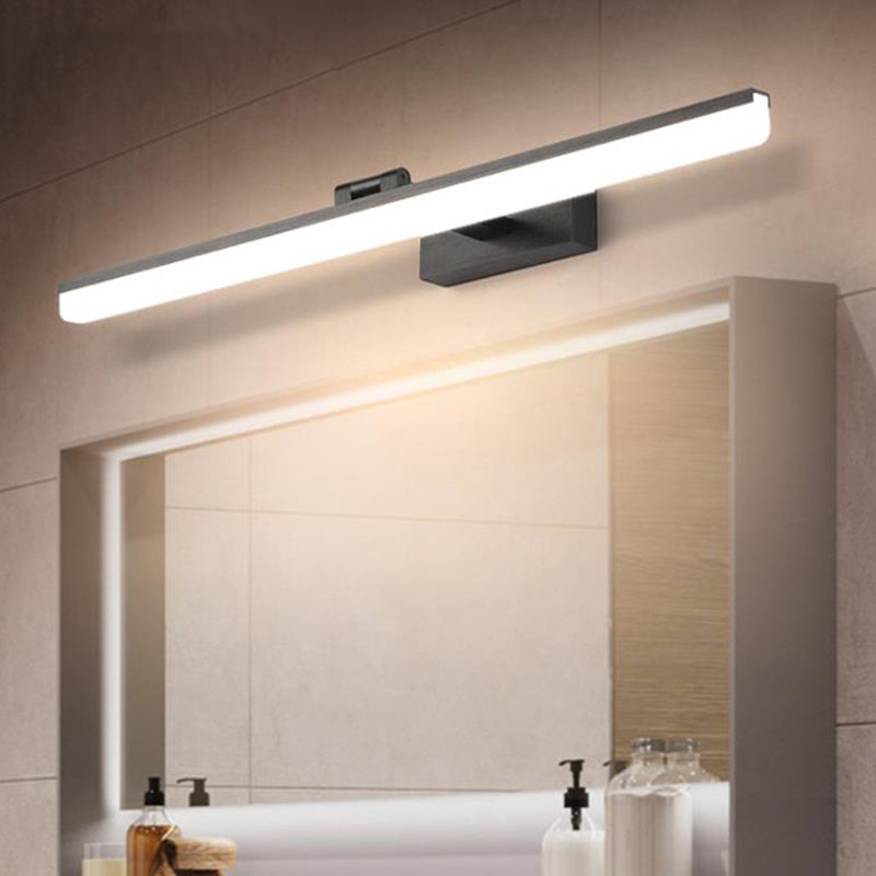 Contemporary Led Wall Vanity Sconce - Metal Design Stylish Bathroom Lighting