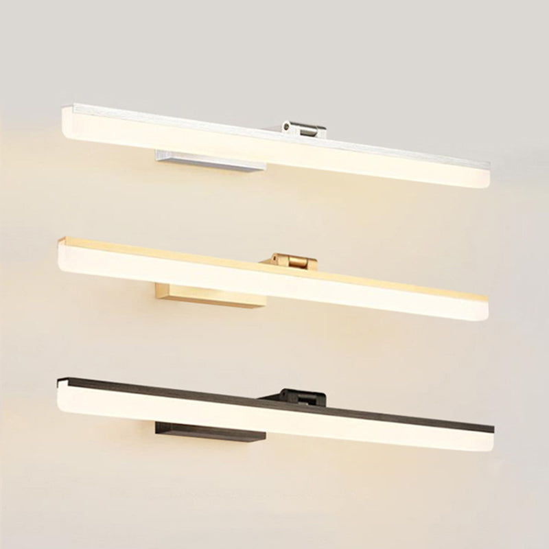 Contemporary Led Wall Vanity Sconce - Metal Design Stylish Bathroom Lighting