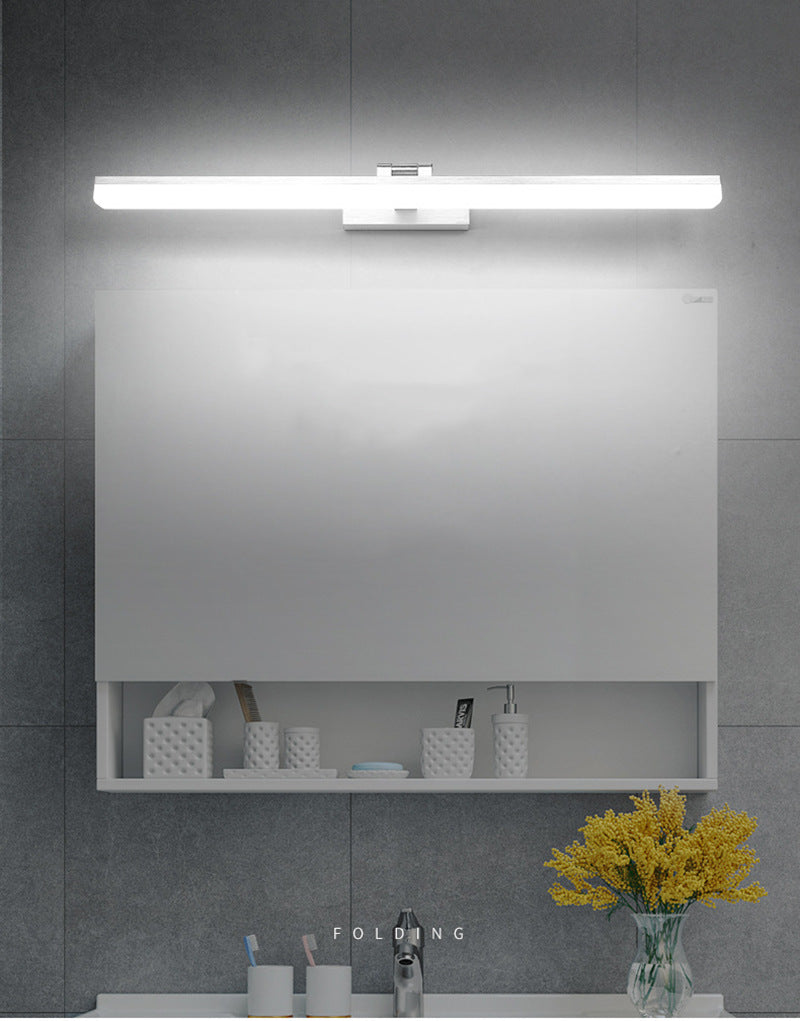 Contemporary Led Wall Vanity Sconce - Metal Design Stylish Bathroom Lighting