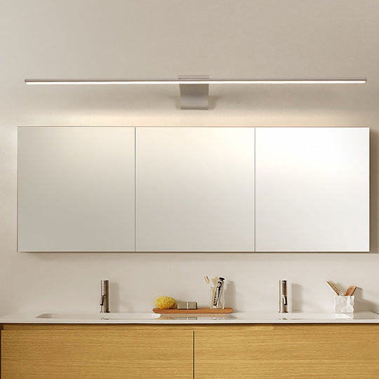 Modern Nordic Led Vanity Lamp For Bathroom - Wall Mounted Mirror Front