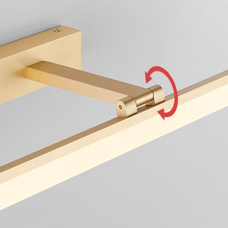 Modern Led Bathroom Mirror Cabinet Light In 3 Color Finishes