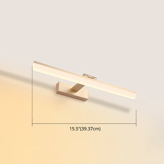 Modern Led Bathroom Mirror Cabinet Light In 3 Color Finishes