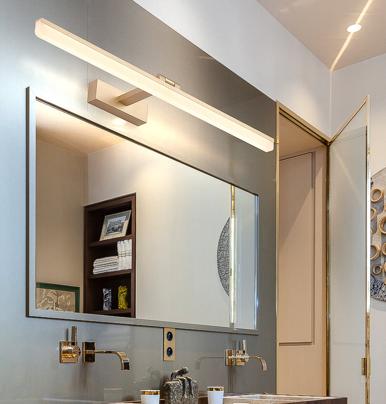 Modern Led Bathroom Mirror Cabinet Light In 3 Color Finishes