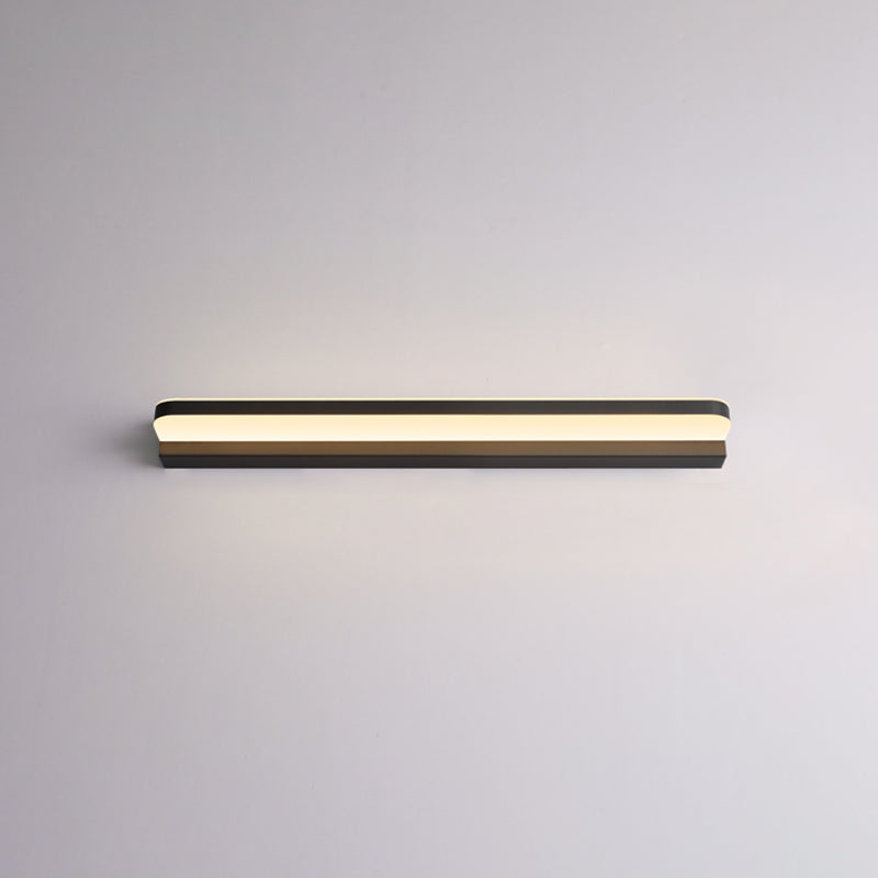 Contemporary Vanity Wall Lamp For Makeup - Bathroom Ambient Lighting Black / 20.5 Warm