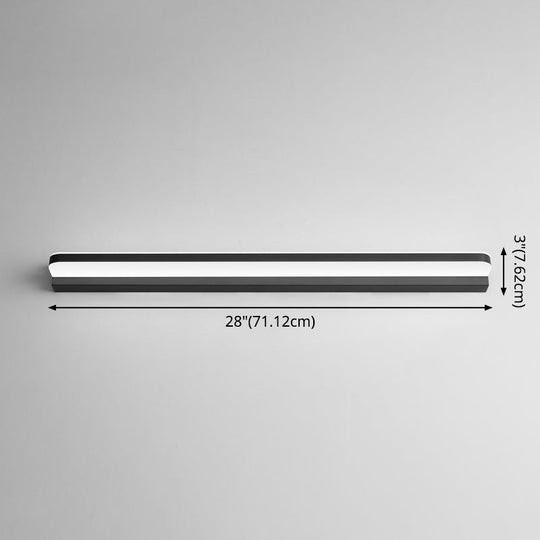 Contemporary Vanity Wall Lamp For Makeup - Bathroom Ambient Lighting