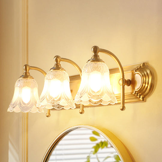 Retro Copper Vanity Wall Light Fixtures: Elegant Illumination With A Touch Of Extravagance 3 / Brass