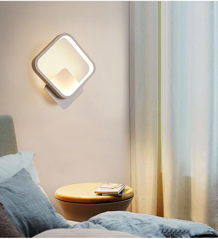 Nordic Line Led Wall Lamp For Corridor And Bedroom Ambient Lighting