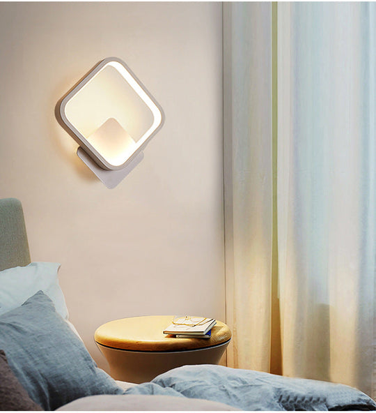 Nordic Line Led Wall Lamp For Corridor And Bedroom Ambient Lighting