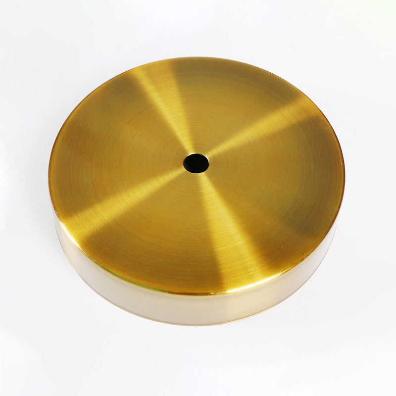 Vintage Style Amber/Clear Ridged Glass Pendant Light Fixture - 1 Adjustable Living Room Ceiling