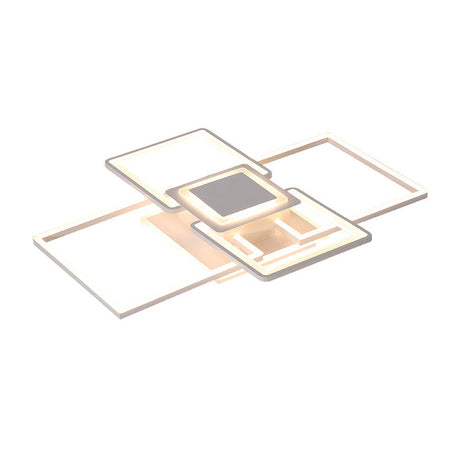 Simple Acrylic Led Flush Mount Ceiling Light Fixture - 21.5/25.5/31.5 Wide White/Coffee Warm/White