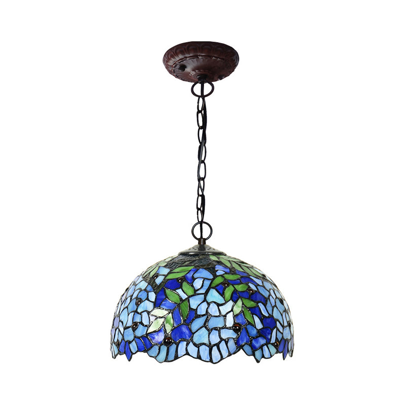 Tiffany Yellow Cut Glass Pendant Chandelier - Ideal For Kitchen 8’/12’/16’ W