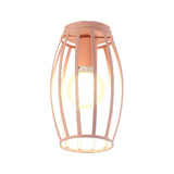 Nordic Metal Ceiling Mount Lamp | Oval Flush Light 1 Corridor Lighting -