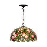 Victorian Pink Cut Glass Chandelier Pendant With 1/2/3 Lights - Elegant Bronze Finish Ideal For