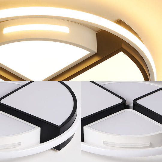 Modern Acrylic Round Ceiling Lights Flush Mount - Warm/White 16/19.5

Note: Seo Optimization Is