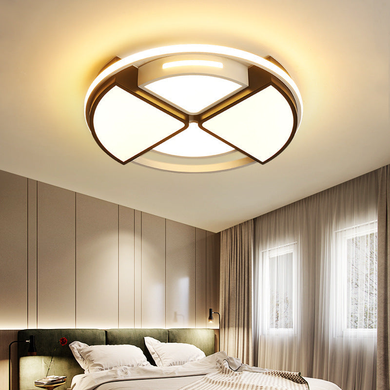 Modern Acrylic Round Ceiling Lights Flush Mount - Warm/White 16’/19.5’’ Note: Seo