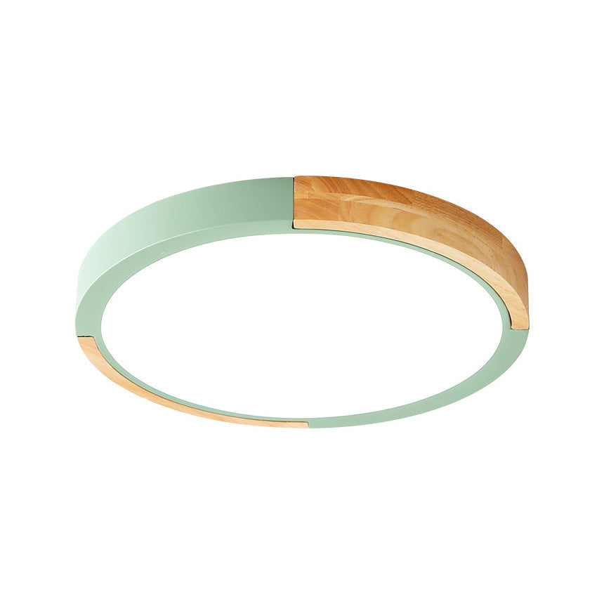 Nordic Style Led Ceiling Flush Mount Lighting With Acrylic Shade