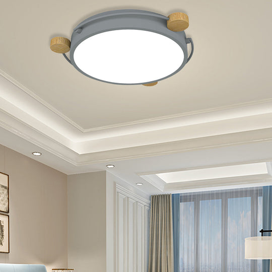 Nordic Orbital Led Ceiling Fixture - 16’/19.5’/23.5’ Wide Flush Mount Lamp In