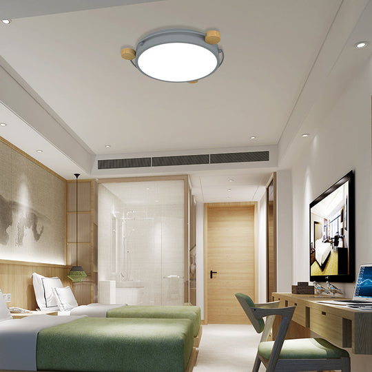 Nordic Orbital Led Ceiling Fixture - 16’/19.5’/23.5’ Wide Flush Mount Lamp In