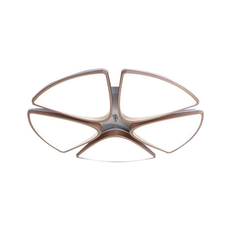 Modern Acrylic Bedroom Ceiling Light Fixture 3/4/5 Heads In White With 3 Color Options