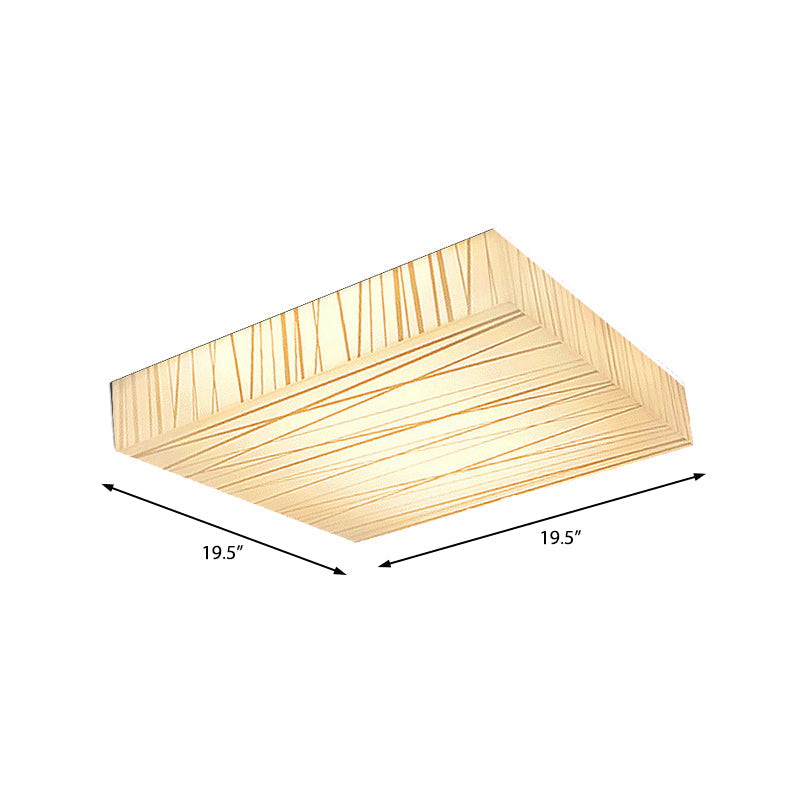 Stylish Acrylic Led Ceiling Mount Light For Hotels And Offices In White