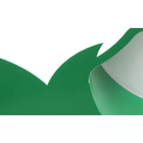 18’/23.5’ Dia Led Tree Flush Mount Light - Pink/Yellow/Green Modern Acrylic Ceiling Lamp