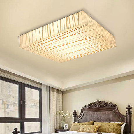 Stylish Acrylic Led Ceiling Mount Light For Hotels And Offices In White