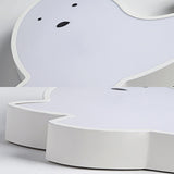 Whimsical Dolphin Led Ceiling Light In White Perfect For Baby Room Décor!