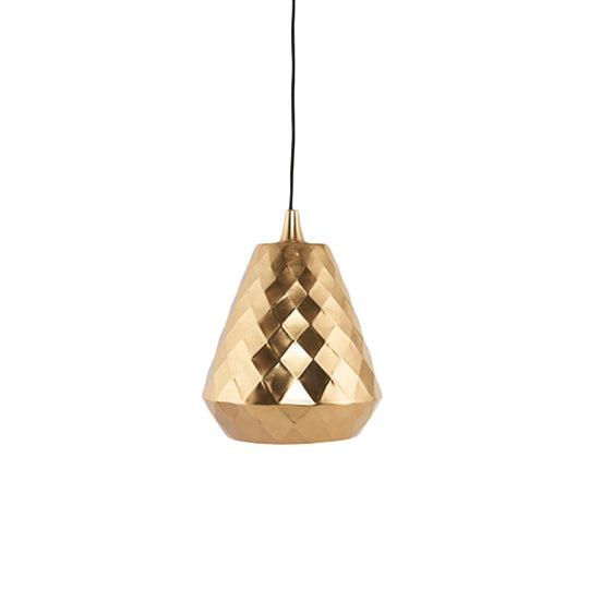 Modern Teardrop Gold Ceiling Pendant Lamp - Ideal For Bedroom Down Lighting