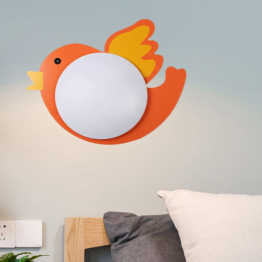 Childrens Led Ceiling Mount Light With Wooden Cartoon Pattern - Ideal For Kindergarten