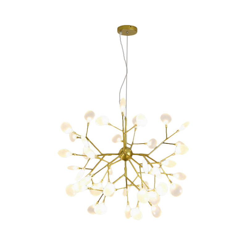 Heracleum Design Chandelier Opaline Glass Ceiling Pendant For Modern Living’