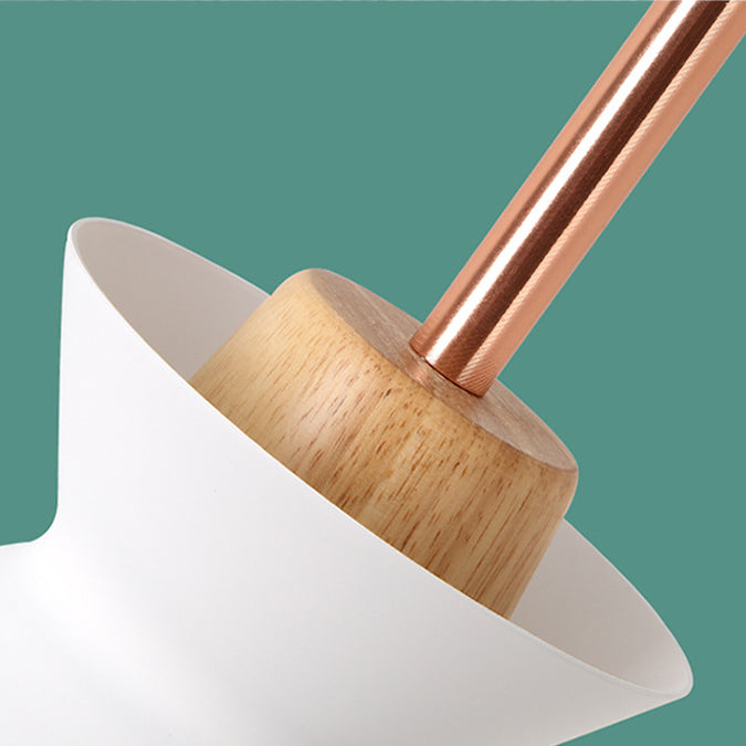 Modern Metal Pendant Light With Pink/Yellow/Green Bowl Shade - Ideal For Dining Tables