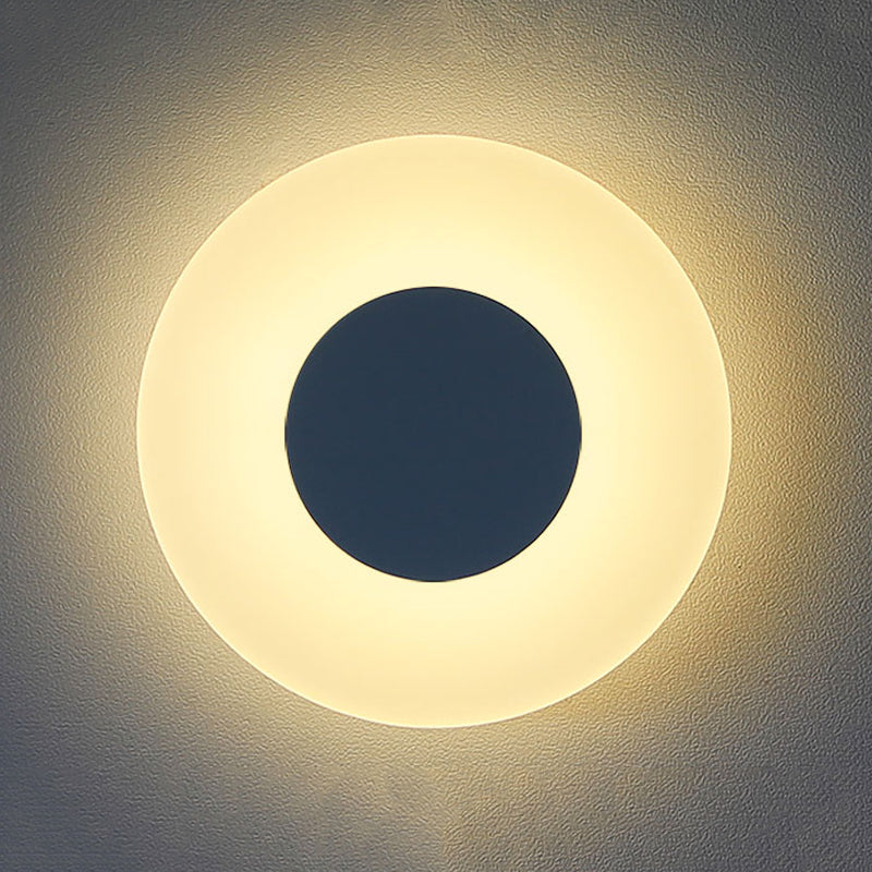 Ultra Thin Acrylic Led Wall Sconce In Warm/White/Natural Light - Minimalist Design