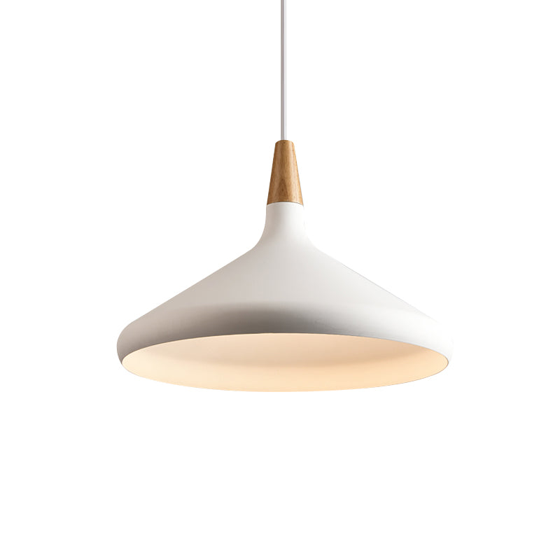 7’/11’/15’ W Cone Dining Table Pendant Light - Simple Metallic Design Adjustable Cord