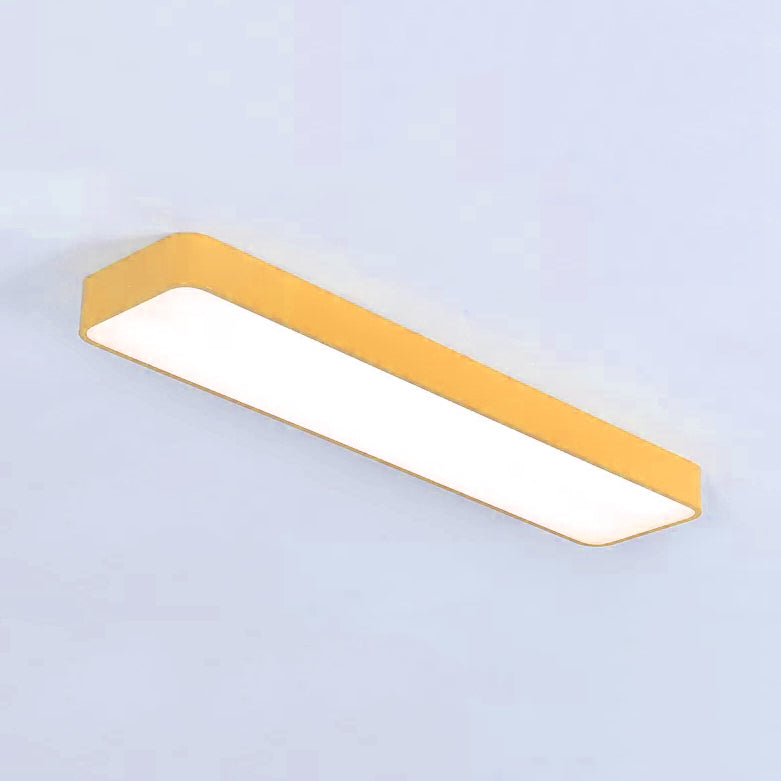 Candy Colored Led Ceiling Lamp For Baby And Kids’ Bedroom - Acrylic Linear Mount